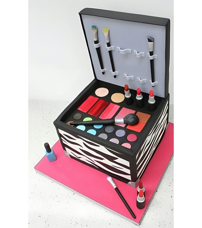 Makeup Box Cake