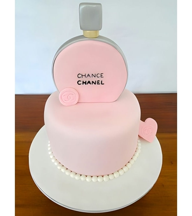 Chanel No. 5 Cake