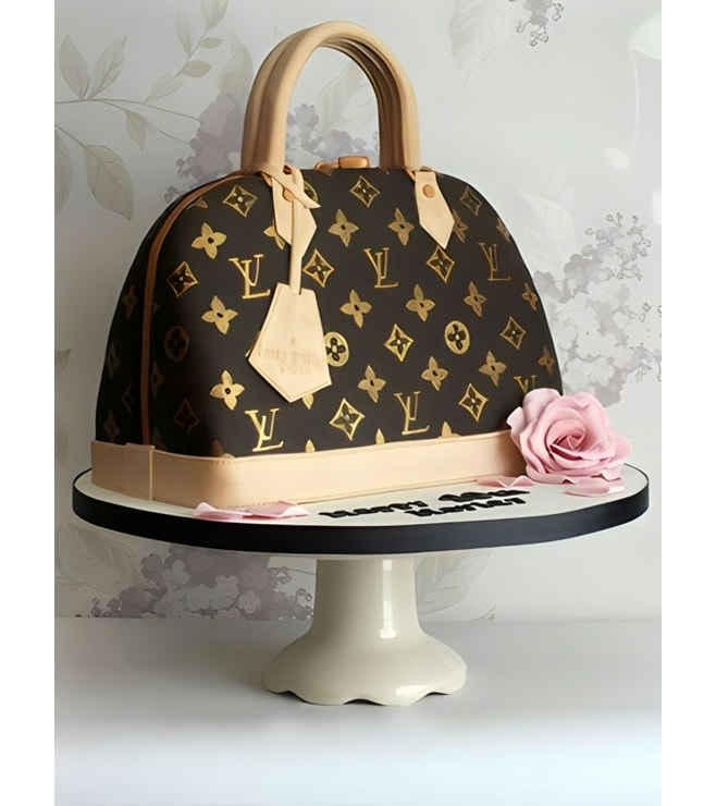 Louis Vuitton Hand Bag Cake