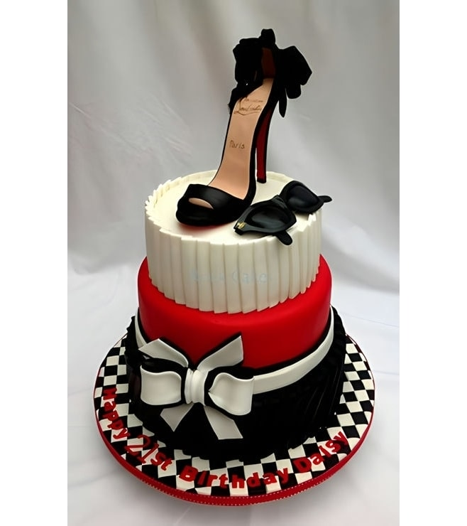 Flamenco Stiletto Tiered Cake