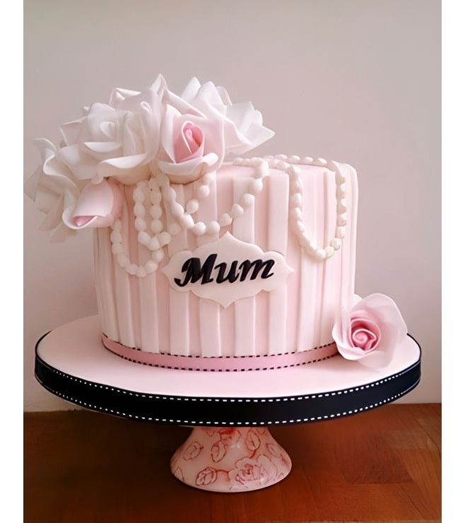 Roses and Pearls Cake