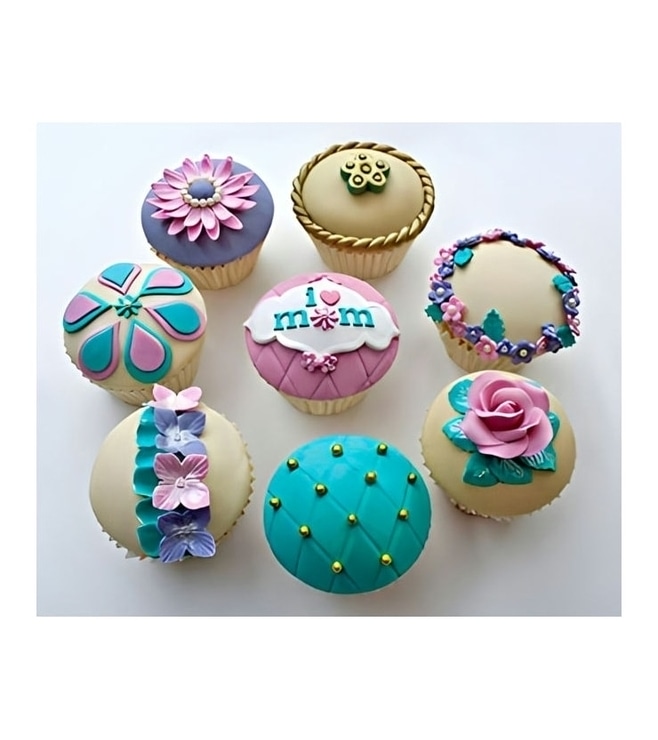 Chic Cupcakes For Mom - Dozen, Holiday Gifts