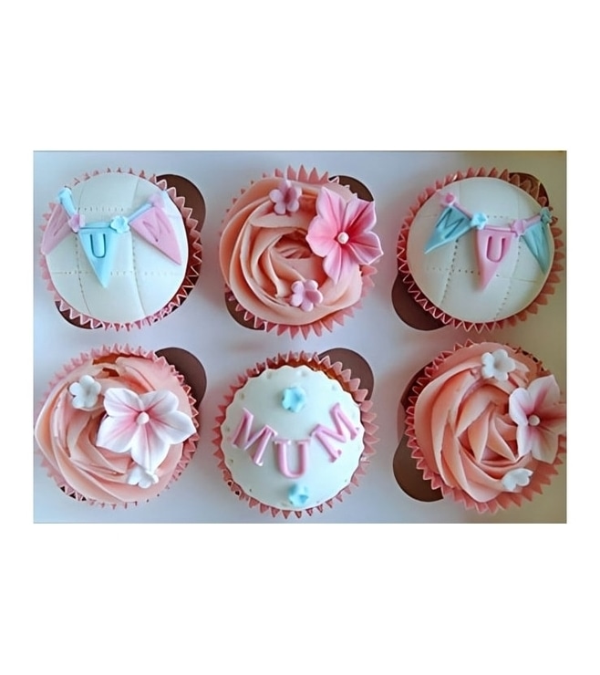 Mum's Special Day Cupcakes - Dozen