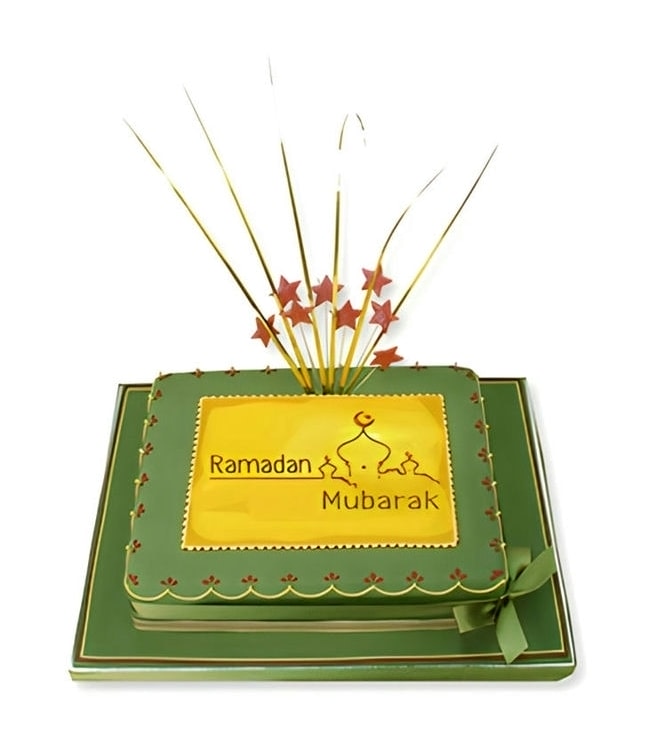 Festive Fireworks Ramadan Cake