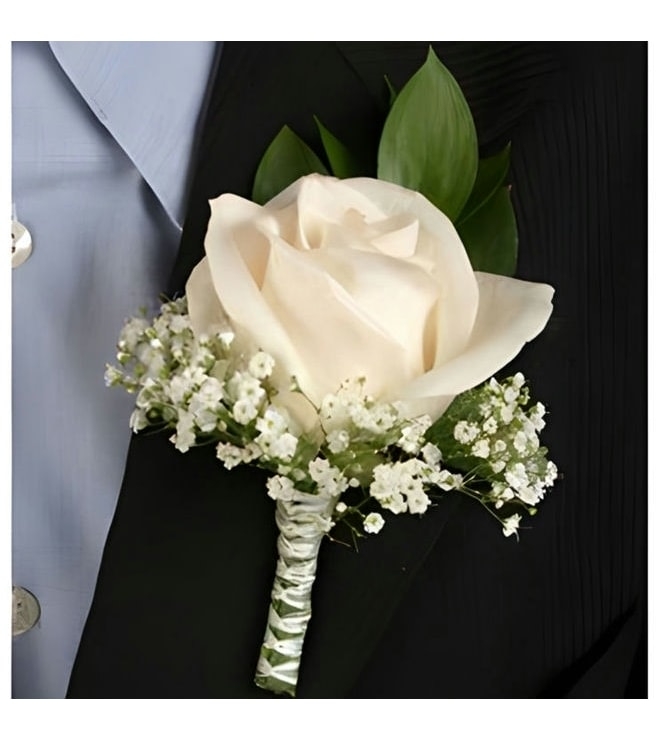 Royal Rose Boutonniere, Proms and Weddings Gifts