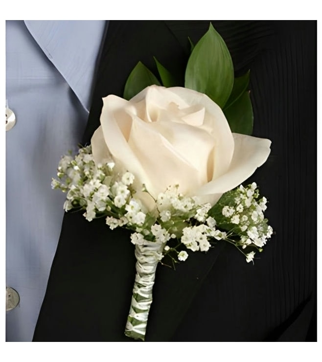 Royal Rose Boutonniere