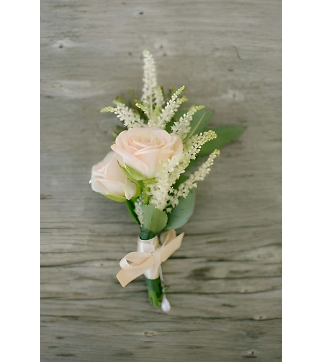Rugged Romance Boutonniere, Proms and Weddings Gifts