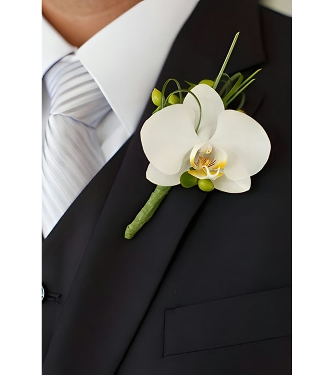 Clear Skies Boutonniere