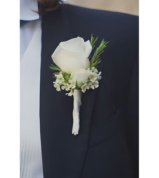 True To The Heart Boutonniere, Proms and Weddings Gifts