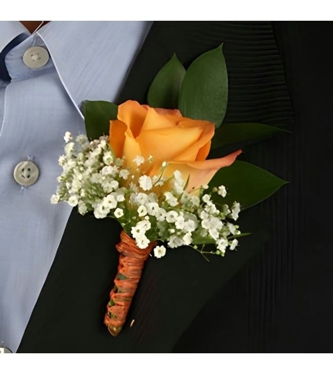 Prom King Boutonniere