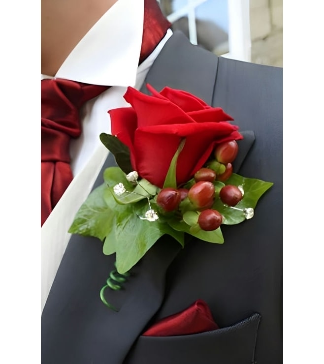 Prince Charming Boutonniere