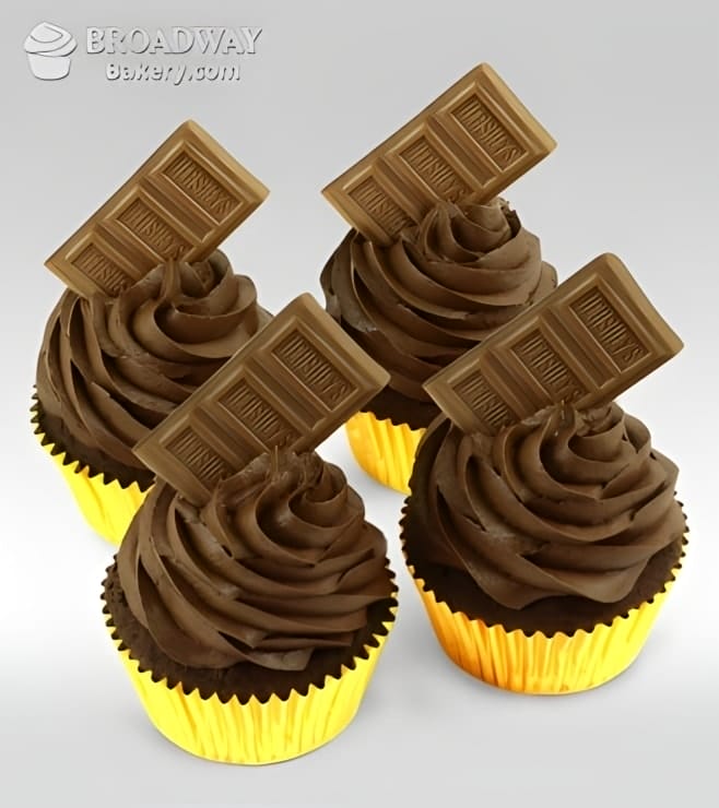 Chocolate Bomb - 12 Cupcakes