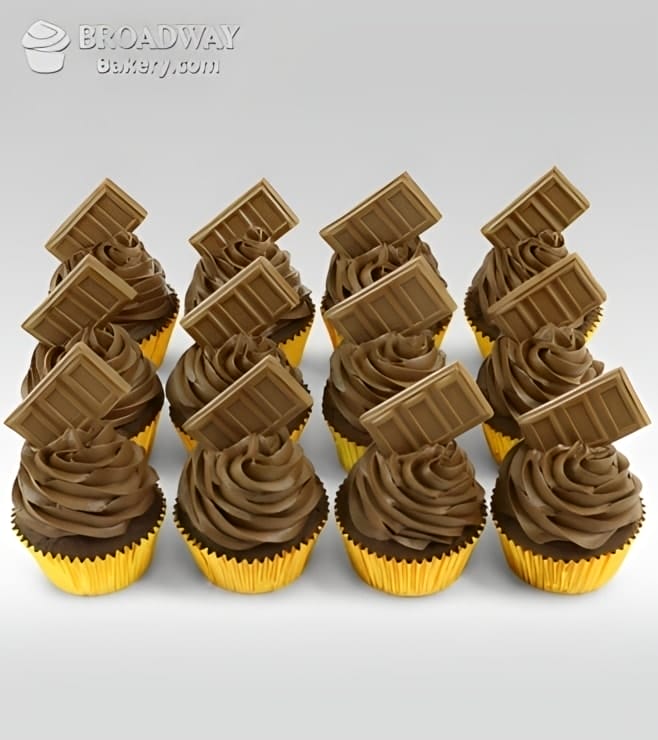 Chocolate Bomb - 6 Cupcakes