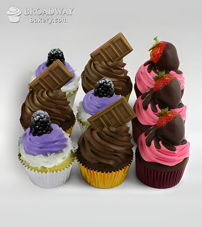 Celebration Cupcakes - Half dozen