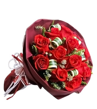 Birthday Surprise Collection : Signature Chocolate Cake, Enchanting Roses