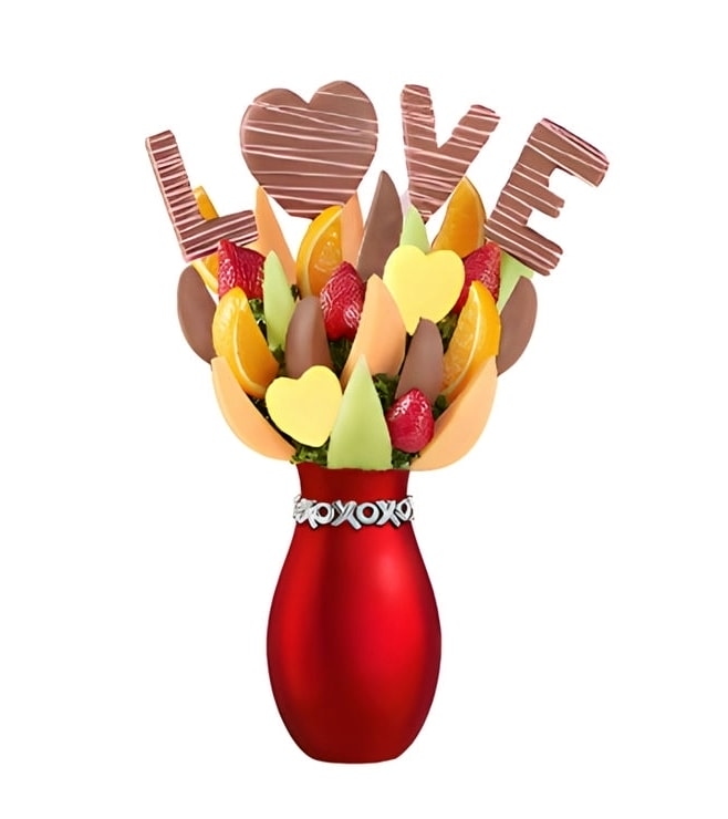 Sweet Love Story Fruit Bouquet, Fruit Baskets