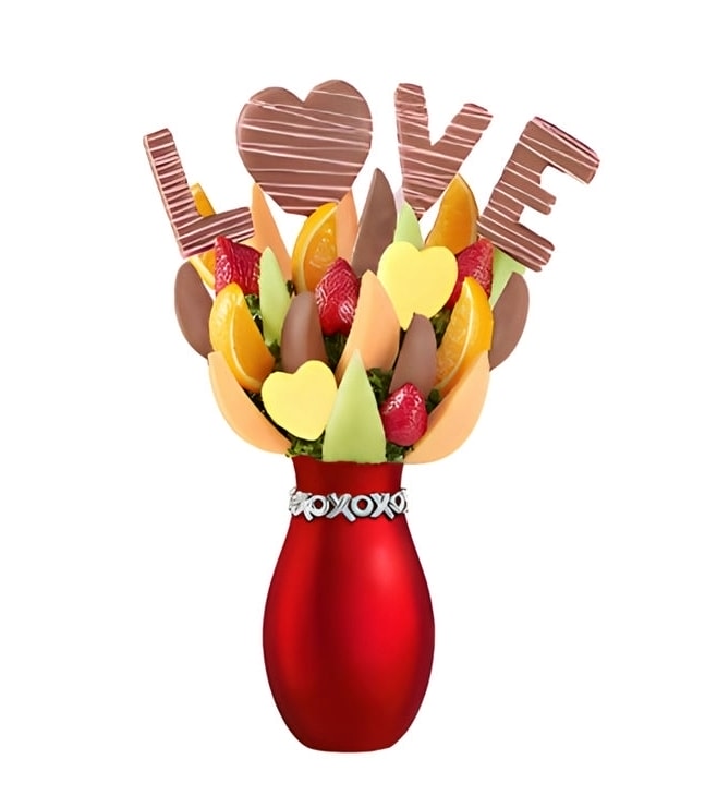 Sweet Love Story Fruit Bouquet, Fruit Bouquets