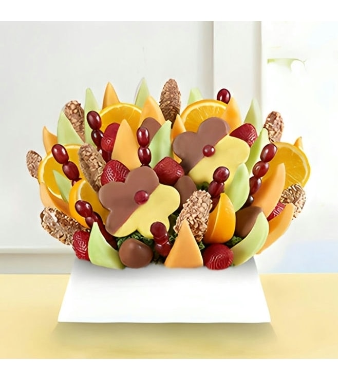 Grand Birthday Surprise Fruit Bouquet, Fruit Bouquets