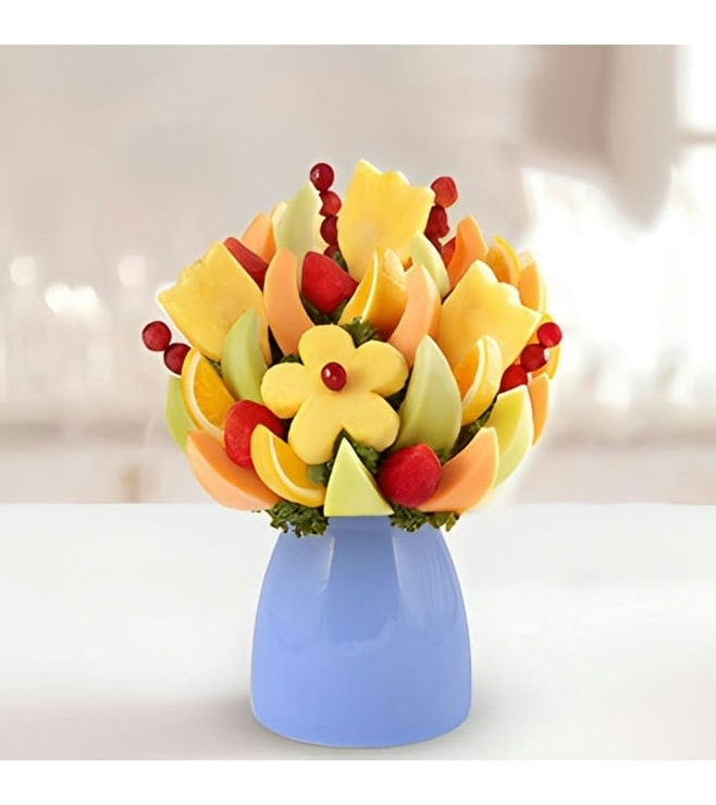 Delightful Daisy Fruit Bouquet, Fruit Baskets
