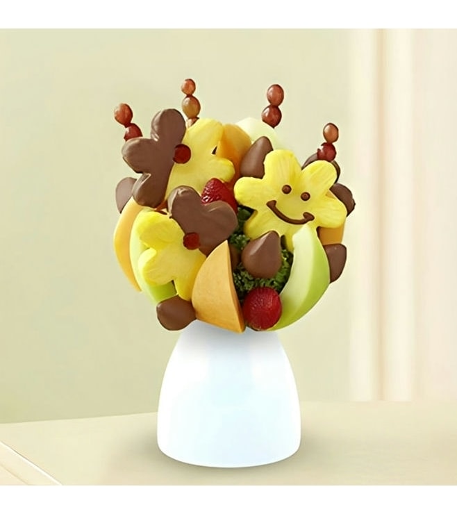 Sunny Smile Fruit Bouquet, Fruit Bouquets