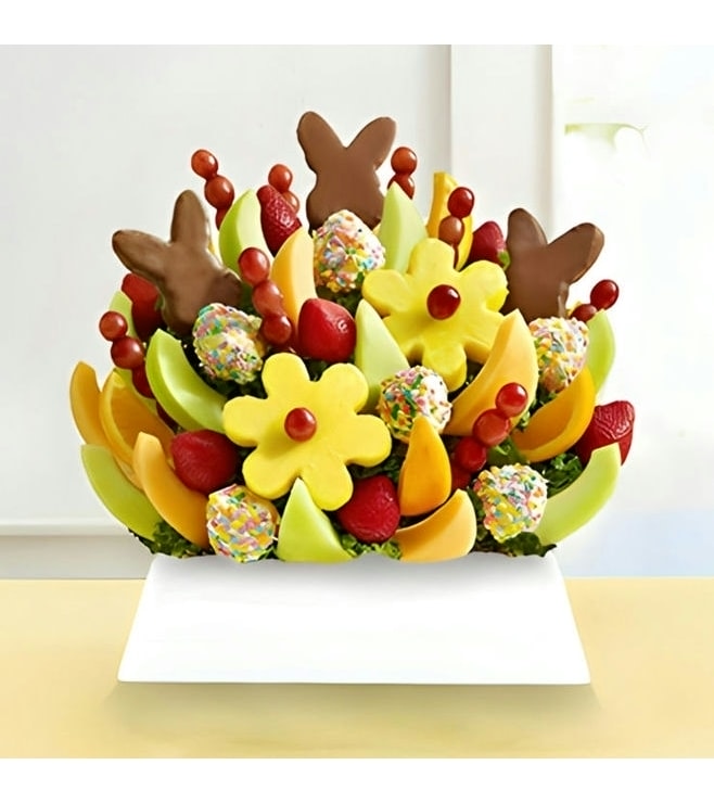 Sweet Sentiment Fruit Bouquet, Fruit Bouquets