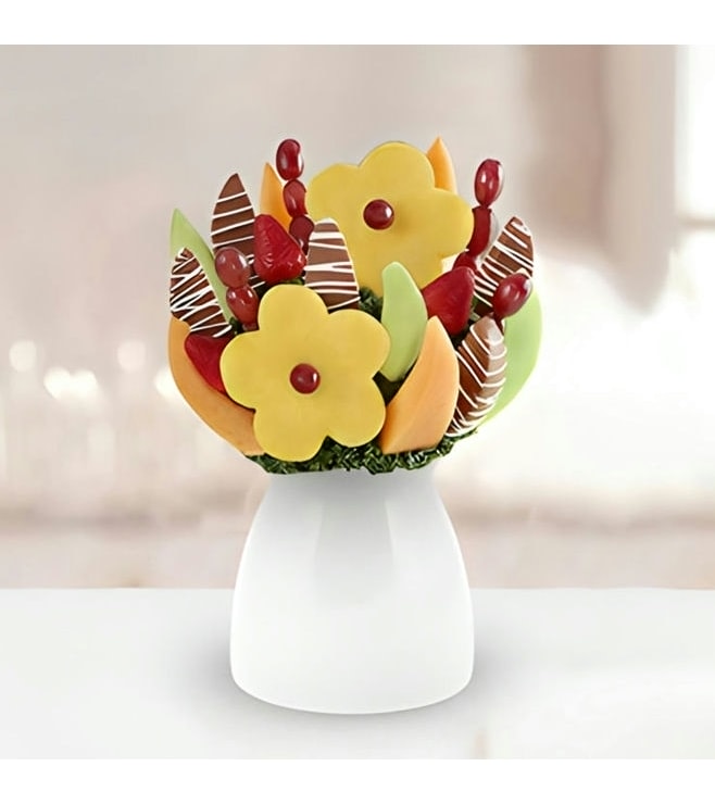 Dashing Daisies Fruit Bouquet, Thank You