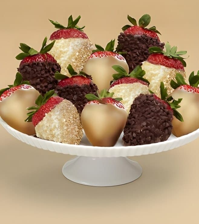 The Gold Standard - Dozen Dipped Strawberries