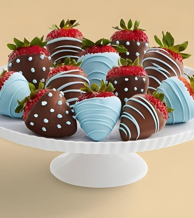 True Blue - Two Dozen Dipped Strawberries