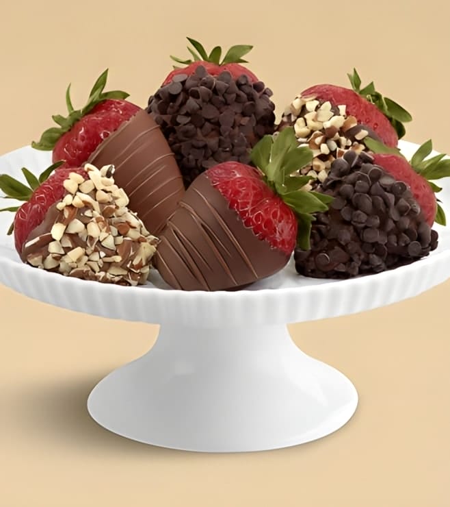 Choco-refic Half Dozen Dipped Strawberries