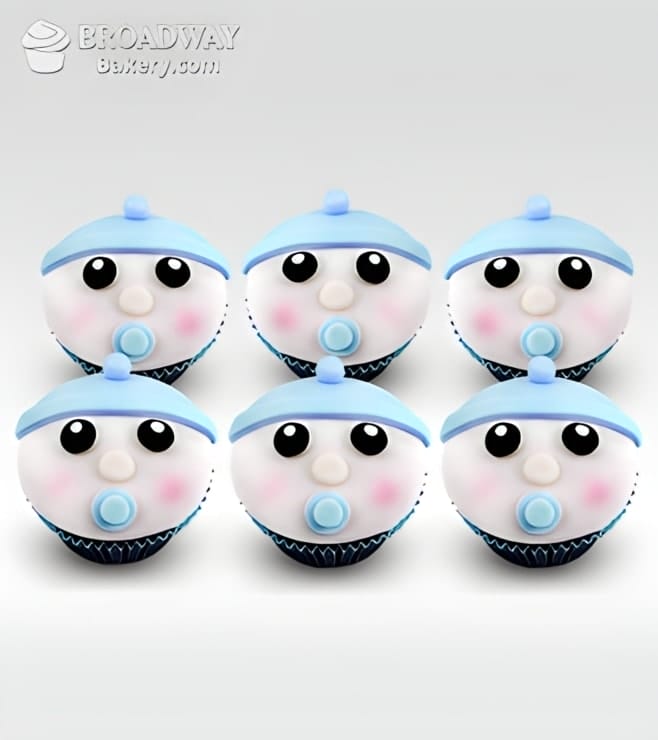 It's A Boy! Celebration Cupcakes - Dozen