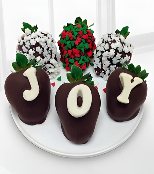 Joyful Wishes Dipped Strawberries