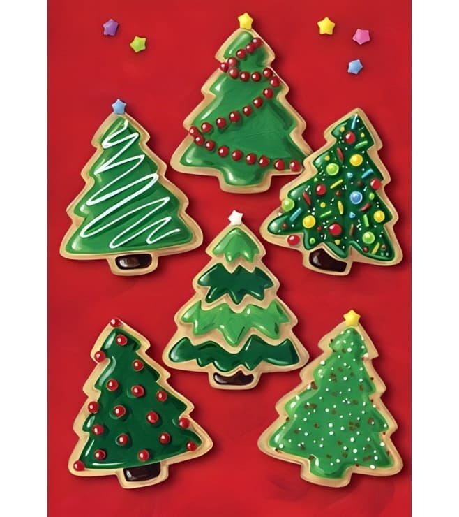 Christmas Tree Cookies