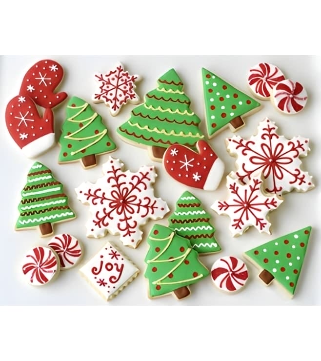 Festive Christmas Cookies