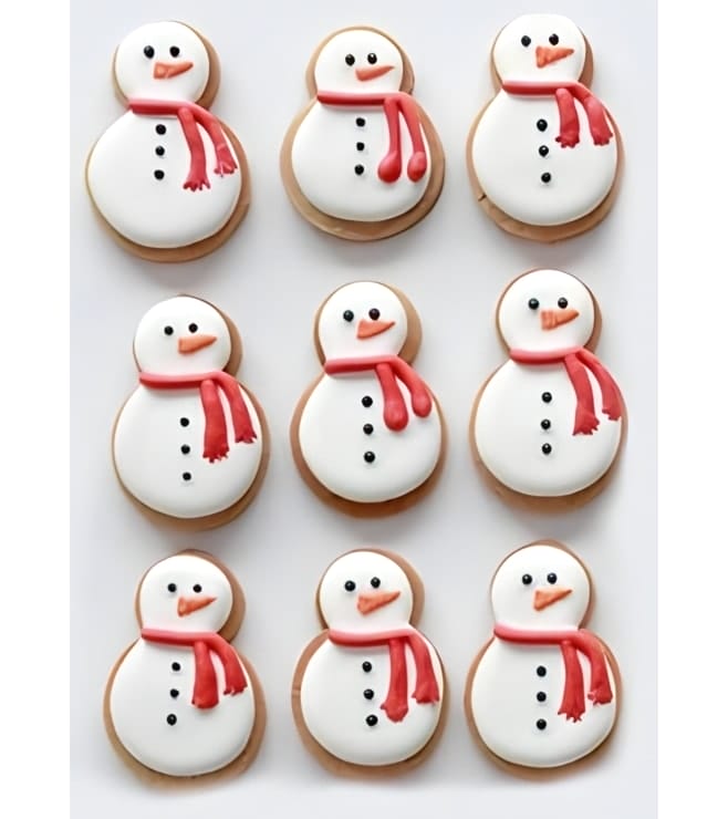 Frosty the Snowman Cookies