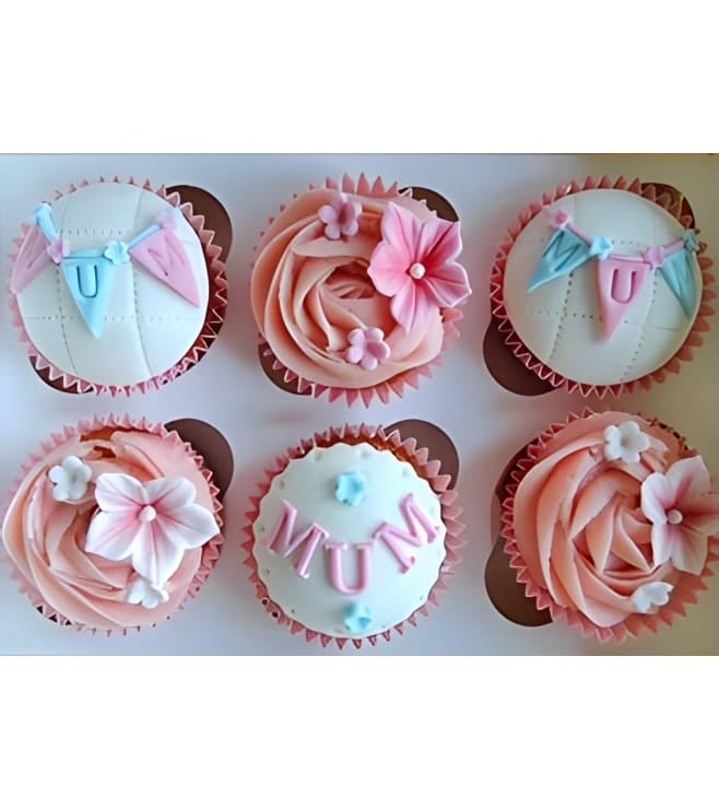 Mum's Special Day Cupcakes - Dozen