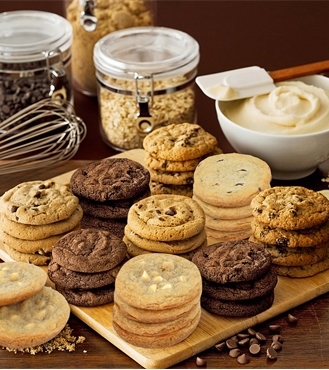Ramadan Blue Crescent Cookies