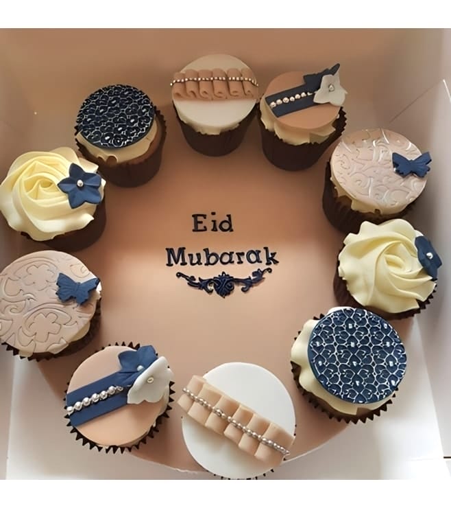 Designer Eid Cupcakes