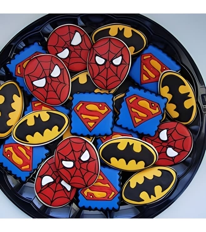 Superheroes Unite Cookies