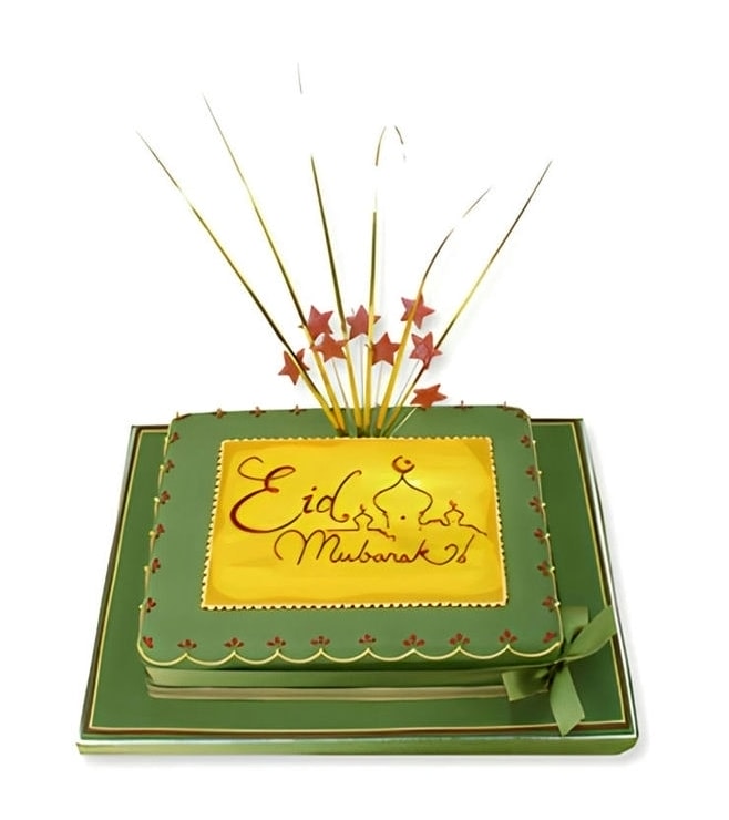 Festive Fireworks Eid Cake