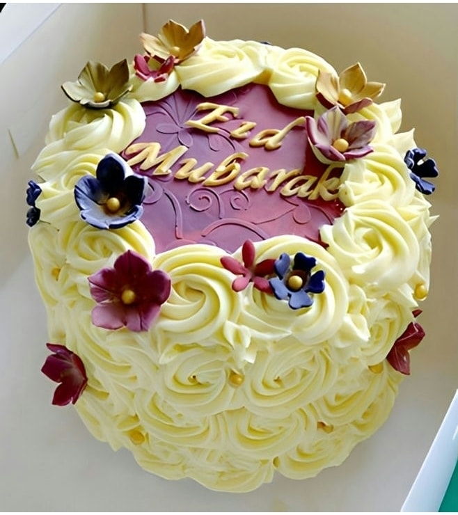 Sweet Rosette Eid Cake