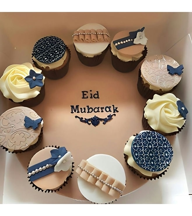 Designer Eid Cupcakes, Eid Gifts