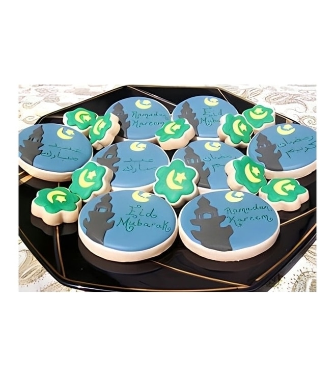 Minaret Moon Eid Cookies