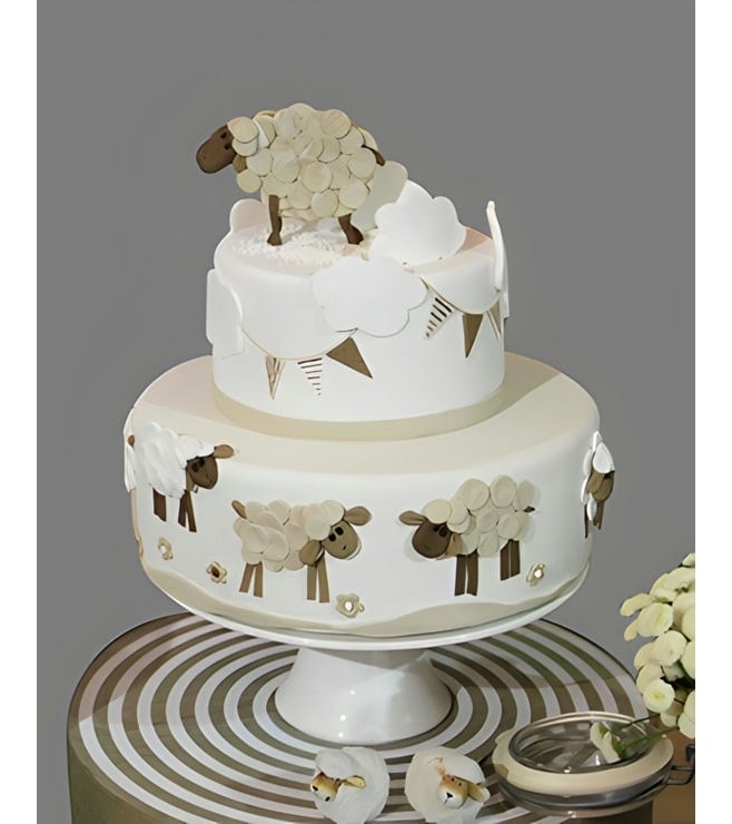 Joyous Eid Sheep Cake