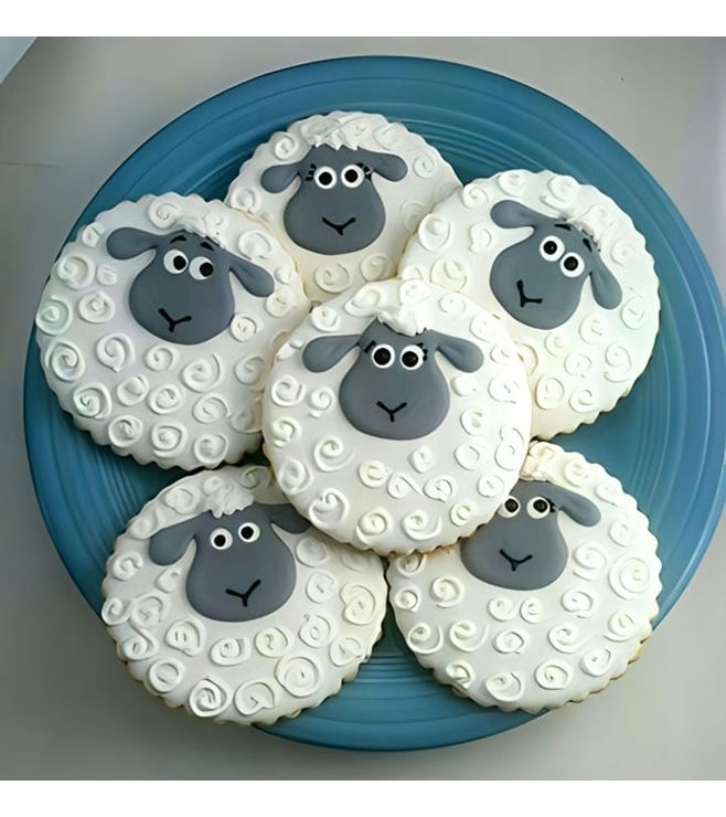 Woolly Friends Sheep Cookies