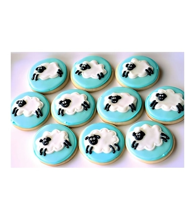 Counting Sheep Cookies