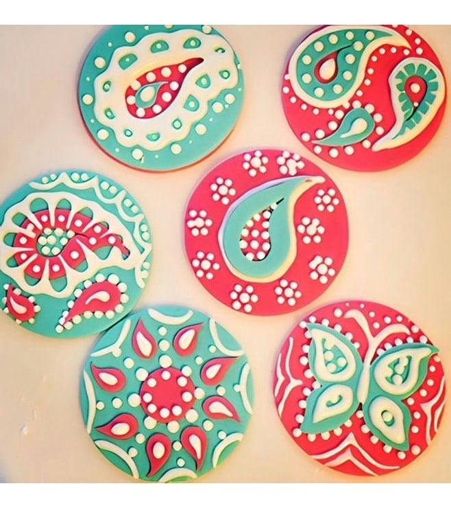 Elegant Diwali Cookies