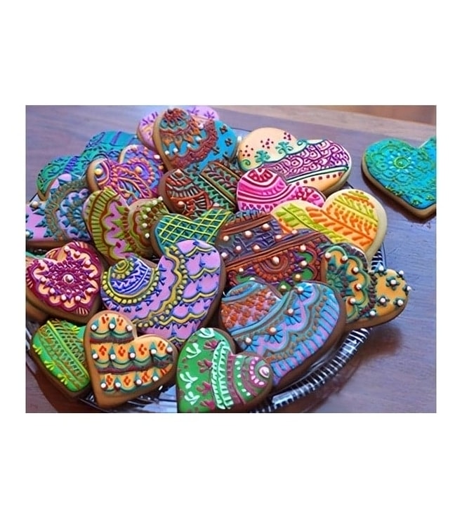 Diwali Henna Cookies