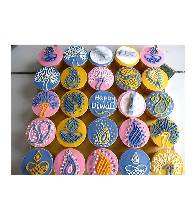 Gourmet Diwali Delight Cupcakes