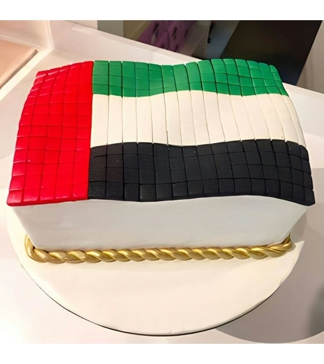 Flying High Flag cake