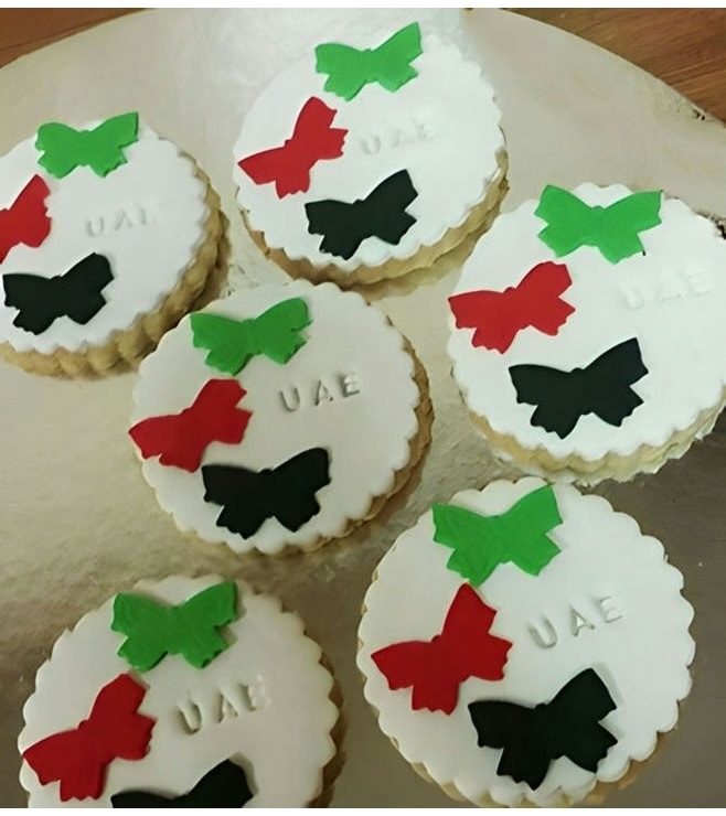 National Day Ribbon Cookies
